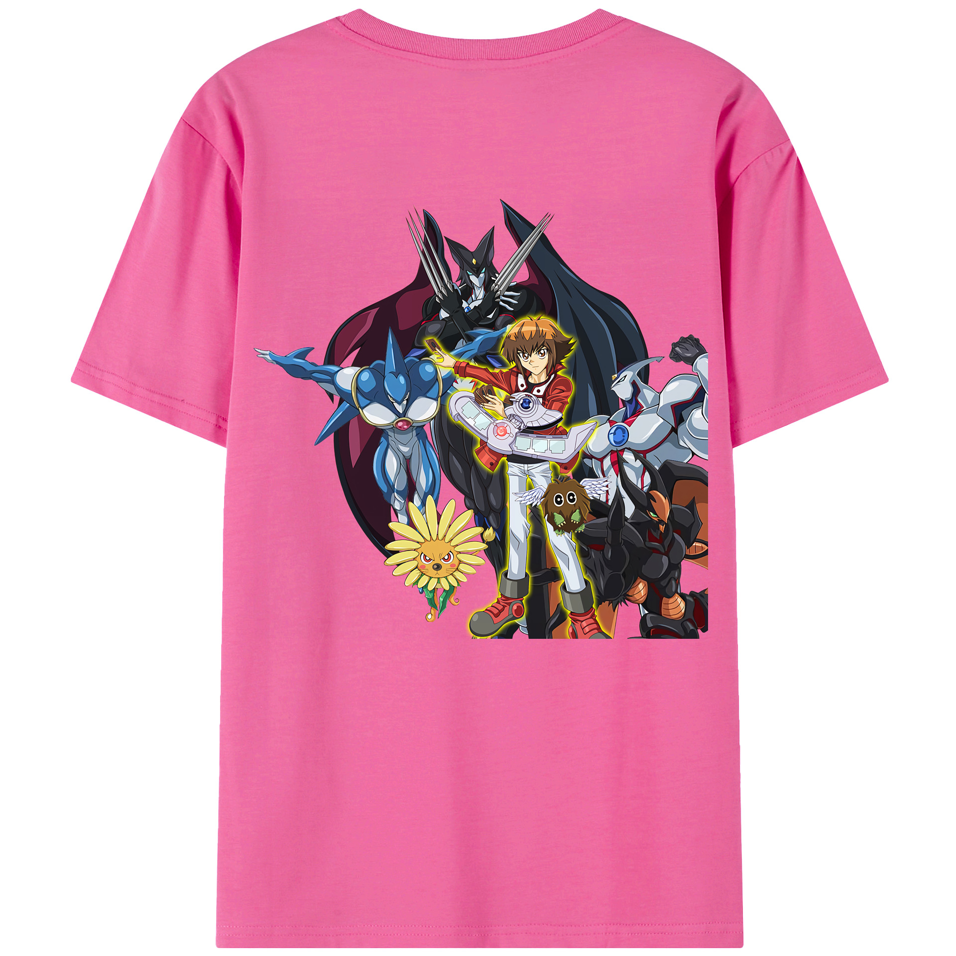 （画像用） 遊☆戯☆王 Yu-Gi-Oh! レディース半袖Tシャツ(バックプリント)